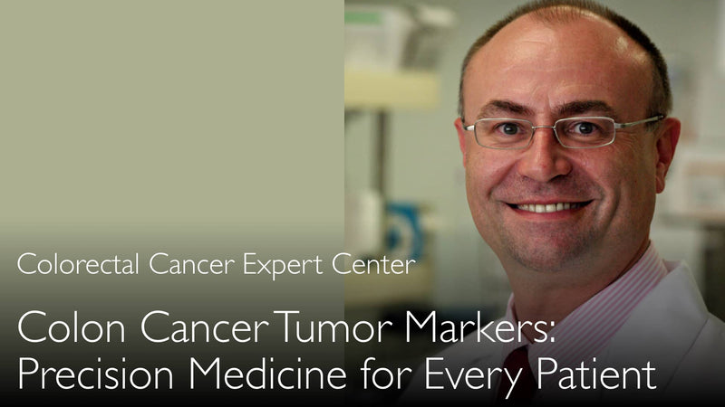 Colon cancer tumor markers. Precision medicine diagnosis. 3